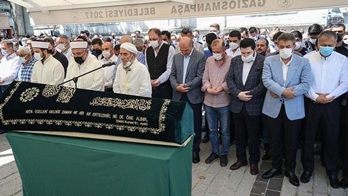 Bakan Soylu'nun amcası Hüseyin Soylu son yolculuğuna uğurlandı