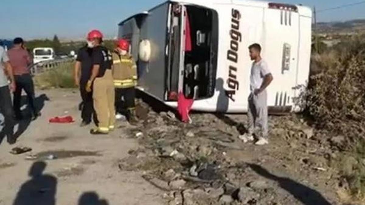 Uşak yolcu otobüsü kazası! Uşak otobüs kazasında ölen var mı, kaç kişi yaralandı?