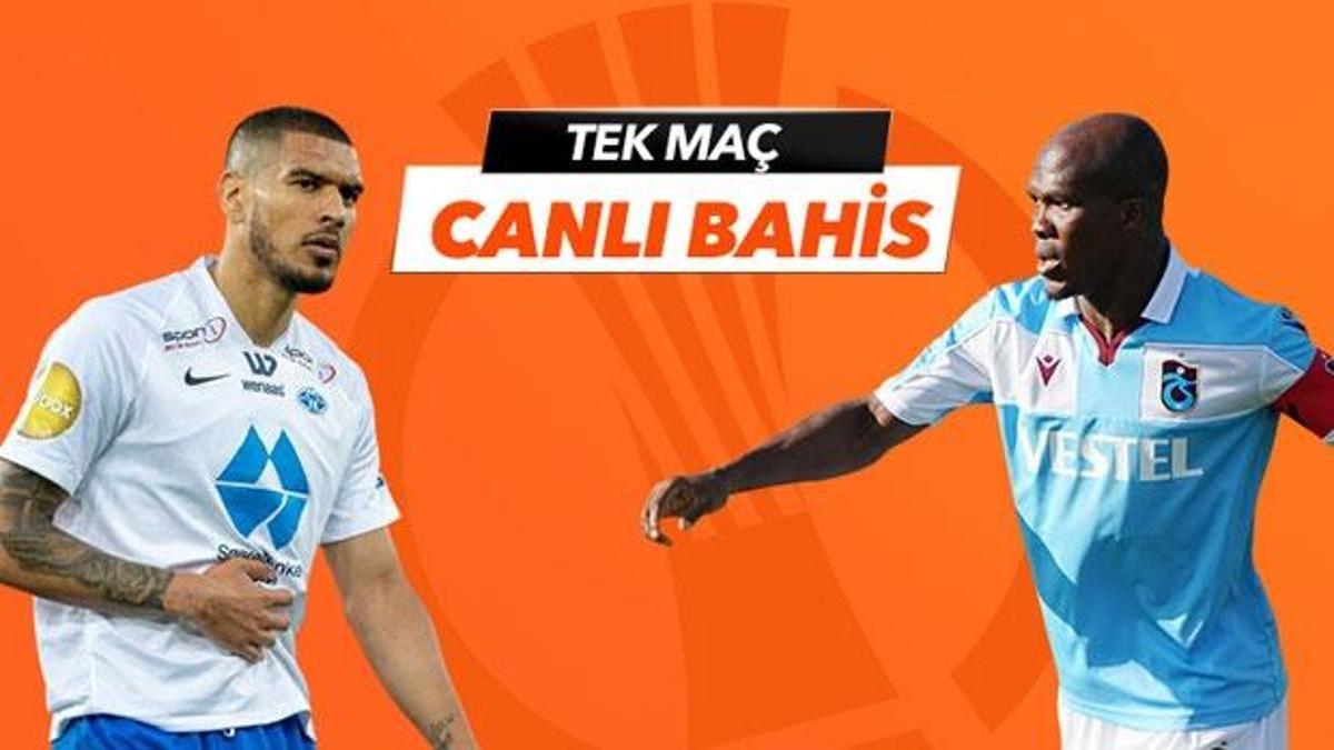 Molde - Trabzonspor maçı tek Maç ve Canlı Bahis seçenekleriyle Misli.com’da!