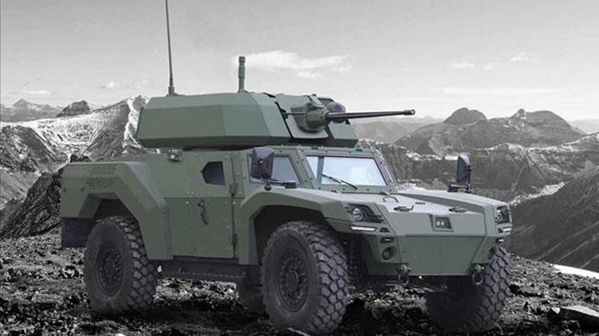 Zırhlı araç Akrep II'nin yeni versiyonu ilk kez IDEF 2021'de