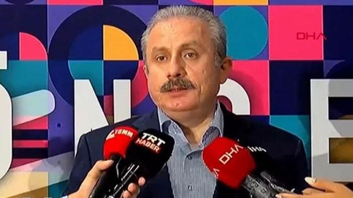 TBMM Başkanı Şentop'tan sel açıklaması