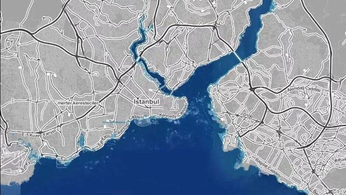 2100 yılında Türkiye kıyıları tamamen değişecek! İşte o haritalar...