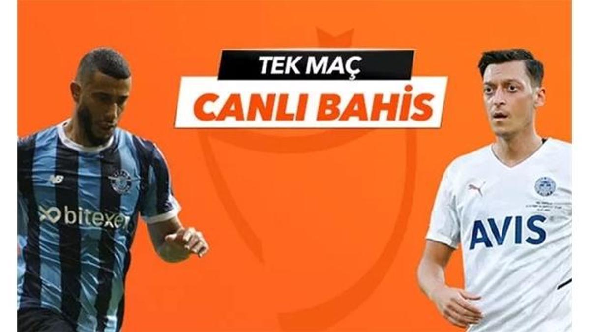 Adana Demirspor-Fenerbahçe maçı canlı bahis seçeneğiyle Misli.com'da!