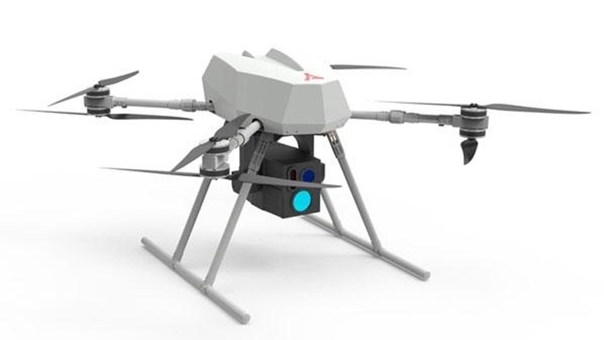 Silahlı drone Songar, lazerle bomba imhaya hazırlanıyor