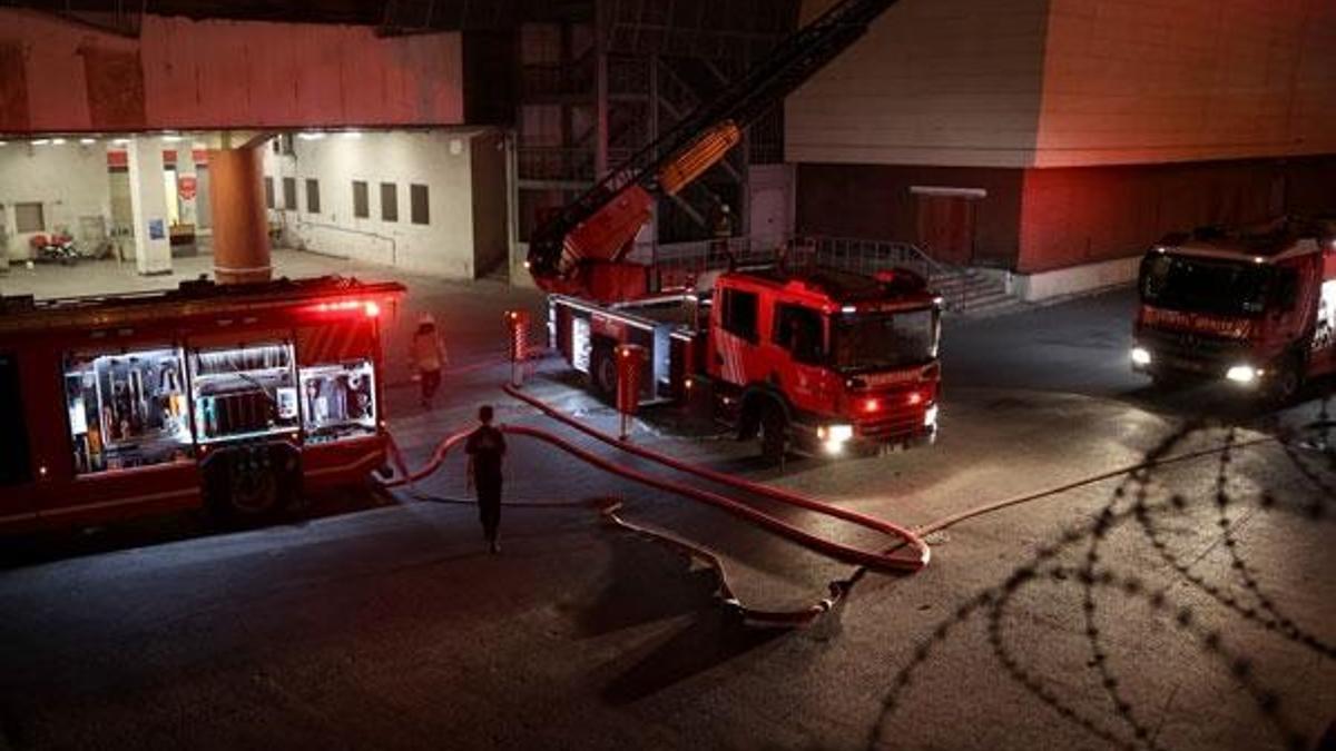 Bayrampaşa'da AVM'de yangın paniği