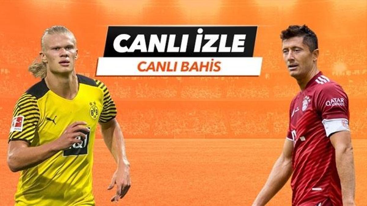 Dortmund - Bayern Münih Süper Kupa maçı Tek Maç, Canlı Bahis ve Canlı İzle seçenekleriyle Misli.com’da