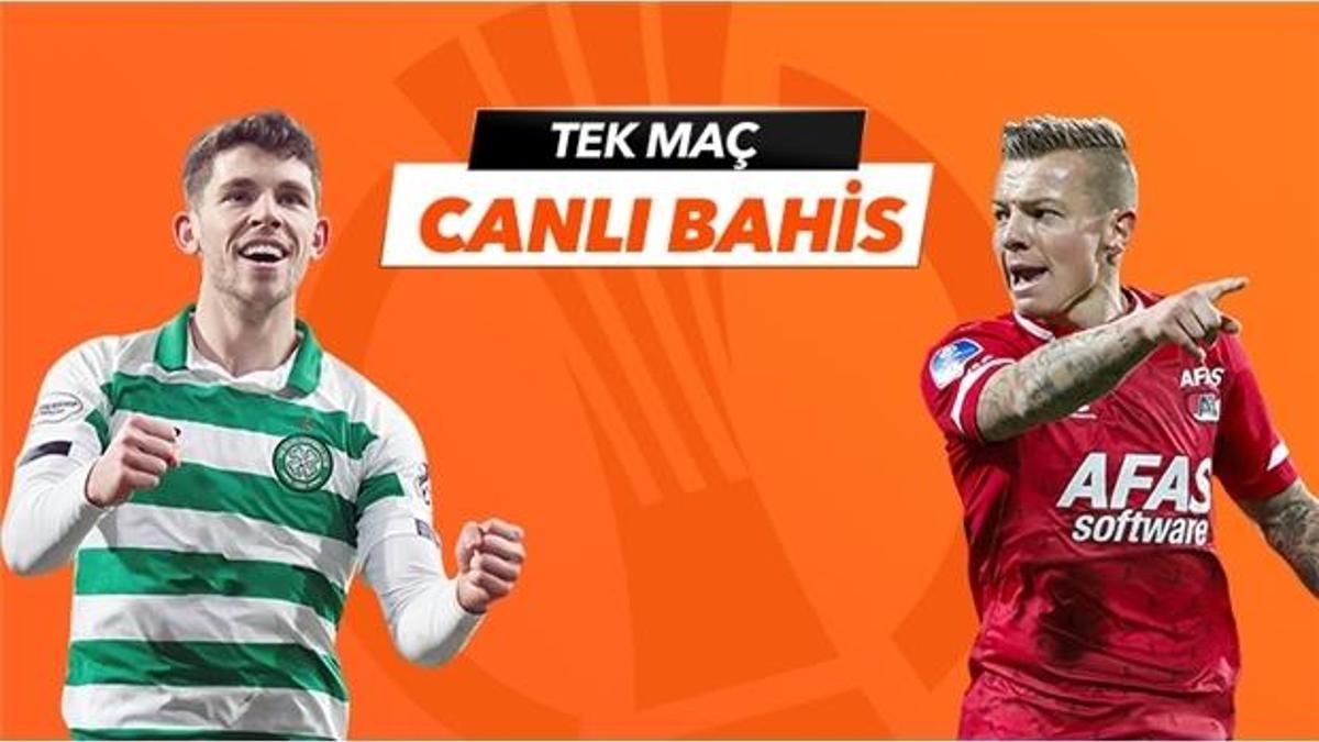 Celtic - AZ Alkmaar Tek Maç ve Canlı Bahis seçenekleriyle Misli.com’da