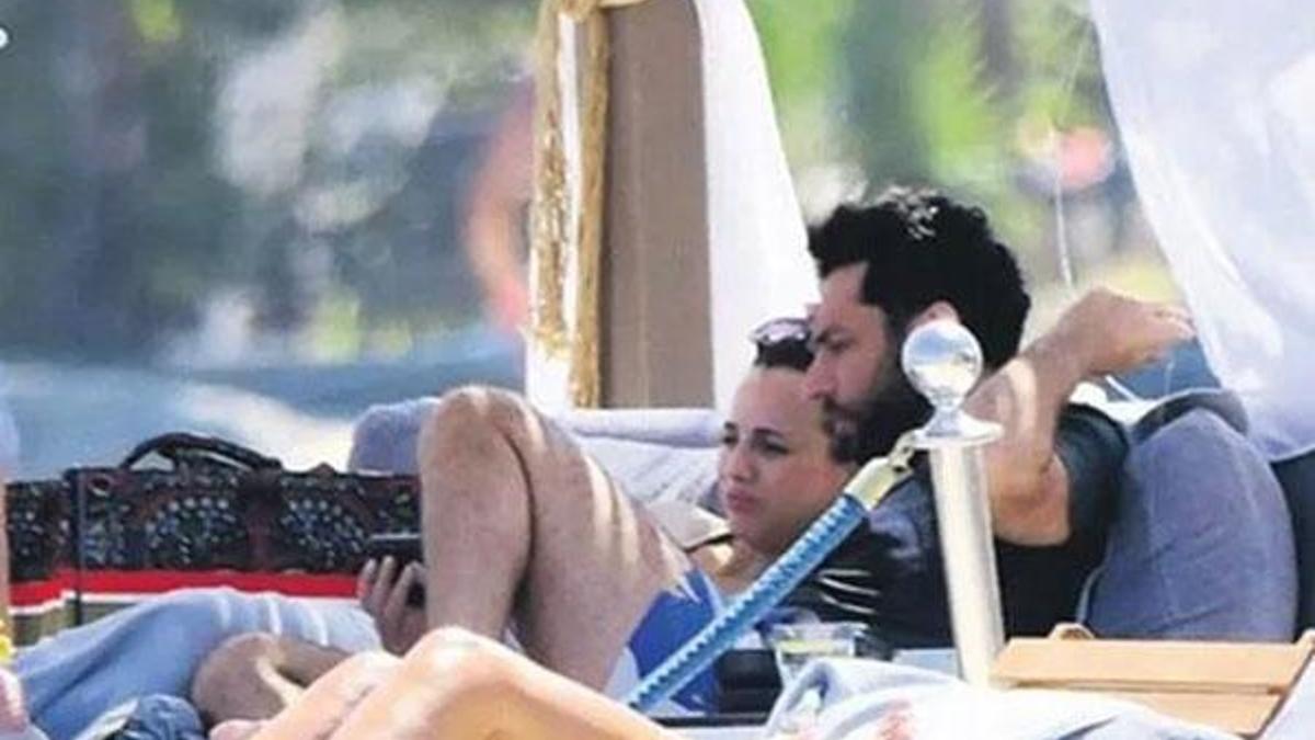 Murat Yıldırım-Iman Elbani, Bodrum tatilinde!