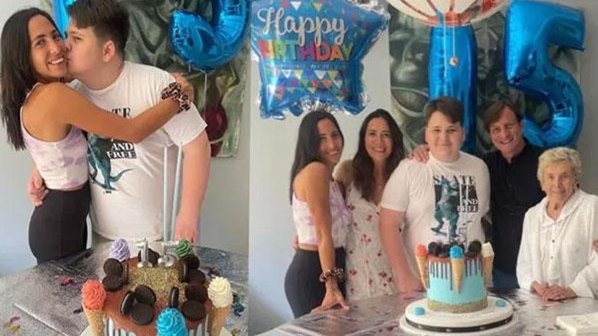 Kaya 15 yaşına bastı! Babası böyle kutladı...