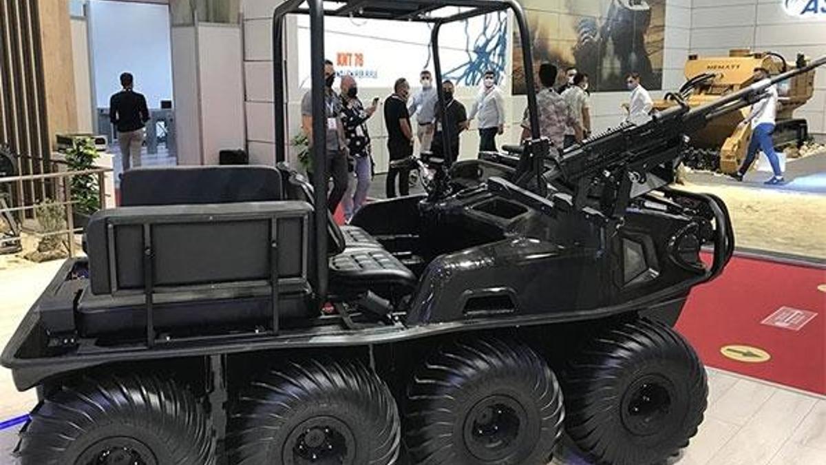 Güvenlik güçleri Algan 8x8 ile her koşulda ilerleyecek