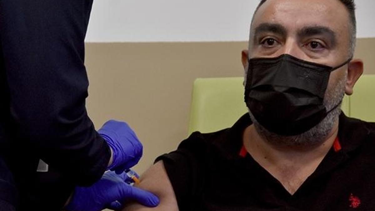 Turkovac aşısının Faz 3 aşamasında ilk dozu Kayseri'de de uygulandı