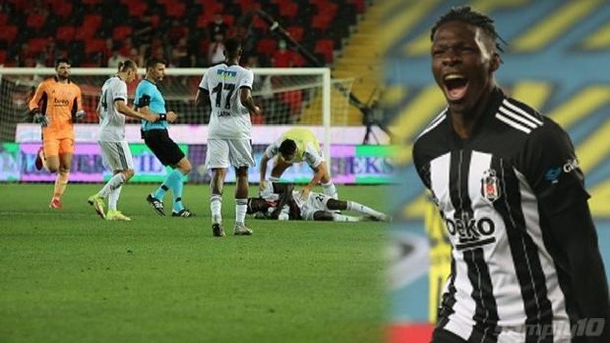 N'Sakala'dan Beşiktaş'a sevindiren haber!