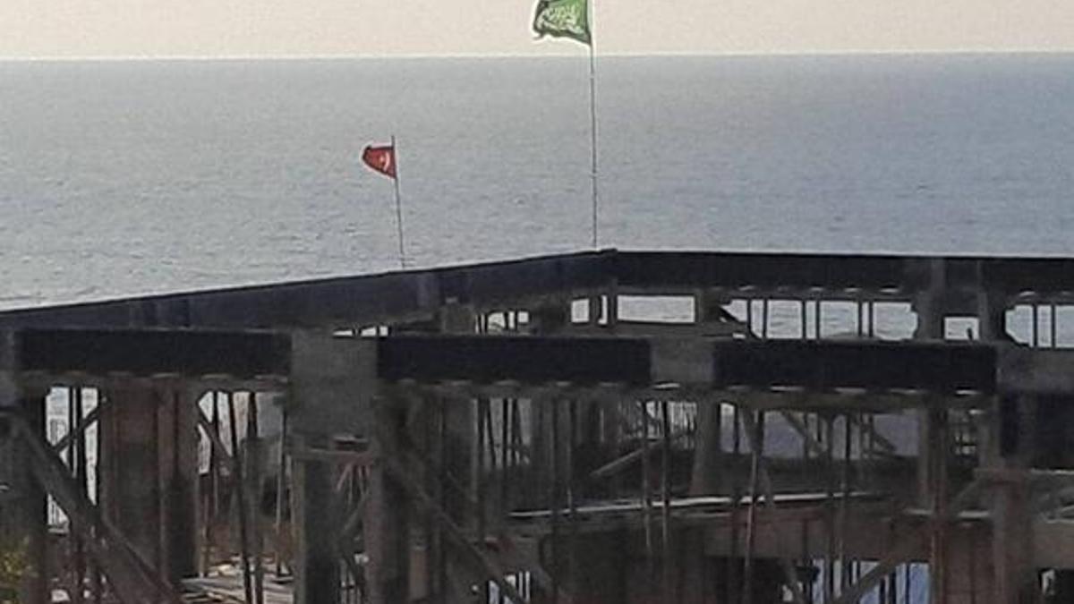 Zonguldak'ta cami inşaatına asılan bayrakla ilgili soruşturma