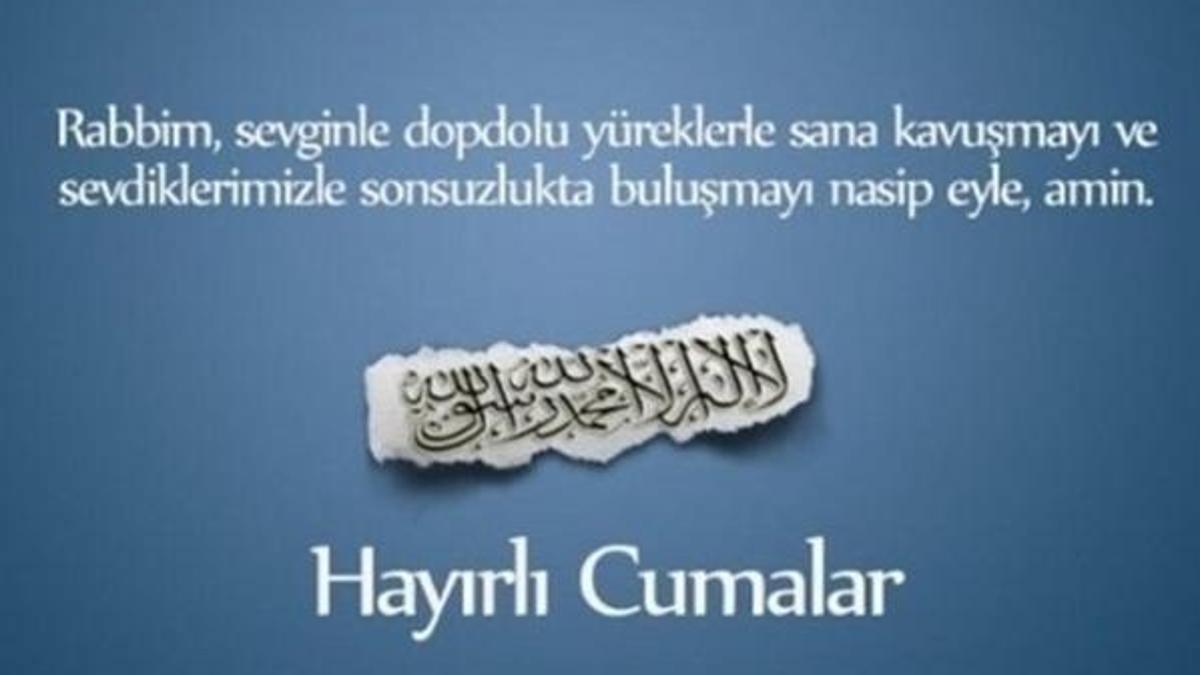 Anlamlı, güzel ve özel Cuma mesajları 2021 ile Ayetli dualı hadisli resimli resimsiz hayırlı cumalar mesajları