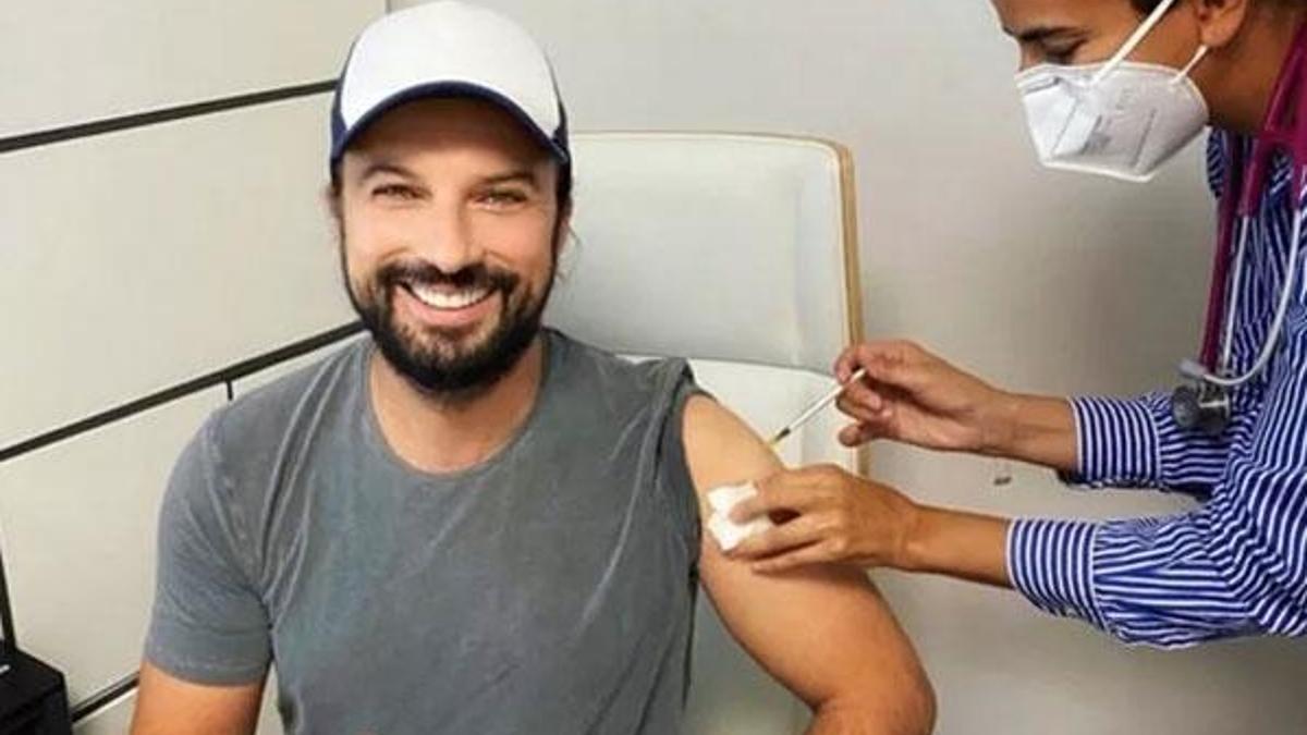Megastar Tarkan koronavirüs aşısı oldu!