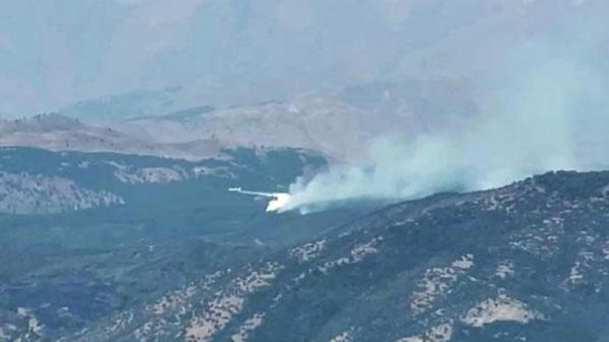 Tunceli'deki yangında son durum! Mücadele sürüyor