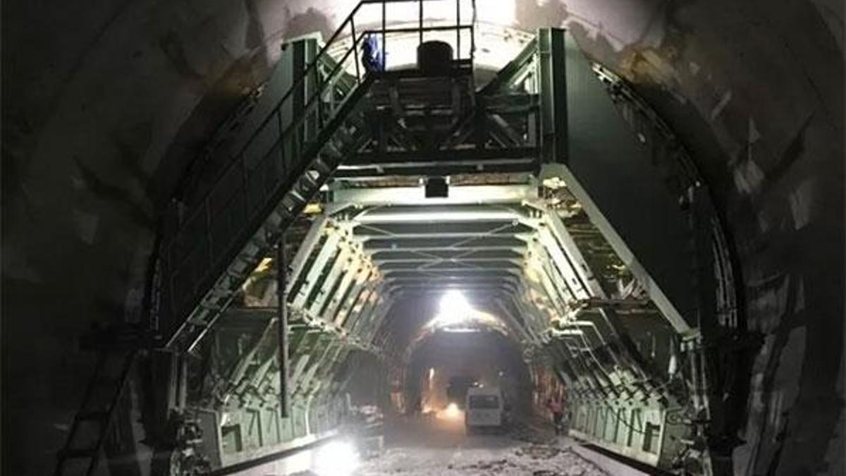 Zigana Tüneli’nde sona yaklaşıldı