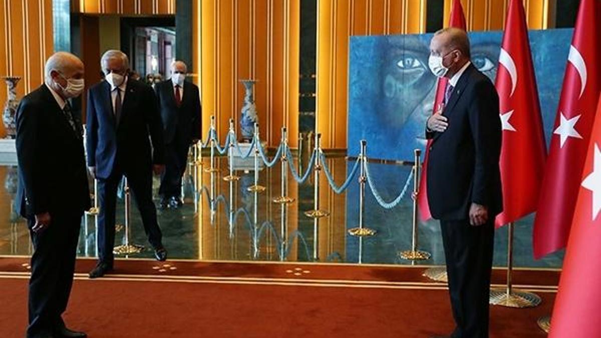 Cumhurbaşkanı Erdoğan, 30 Ağustos tebriklerini kabul etti