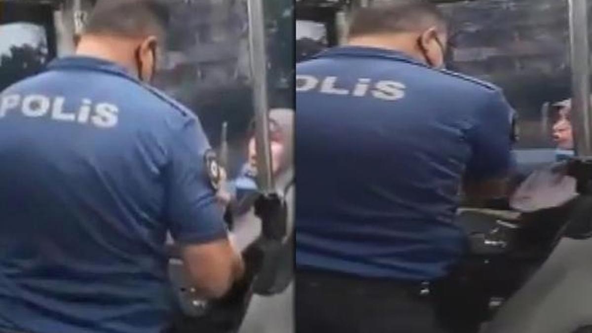 'Maske karşıtı' kadın bu kez İETT otobüsünü karıştırdı!