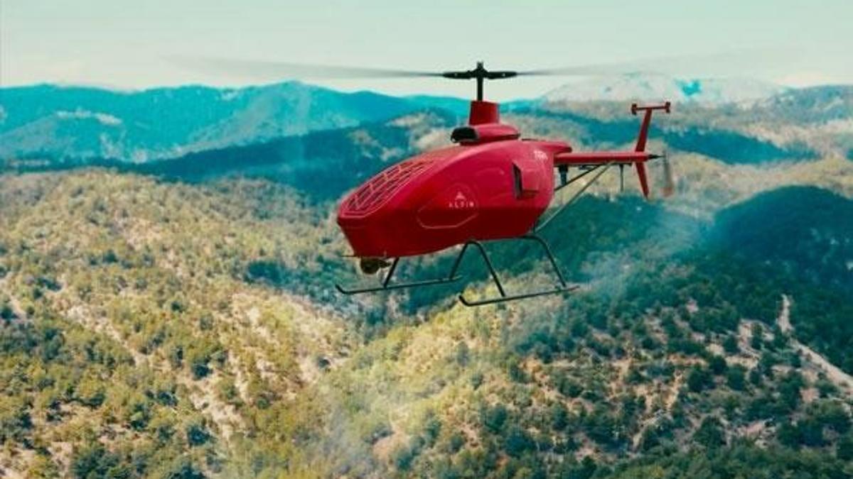 İnsansız helikopter Alpin, askeri görevler için güçlendirildi