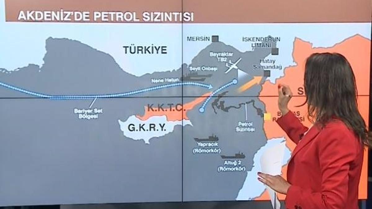Petrol sızıntısı Hatay sahiline ulaştı... Türkiye sızıntıya karşı teyakkuzda