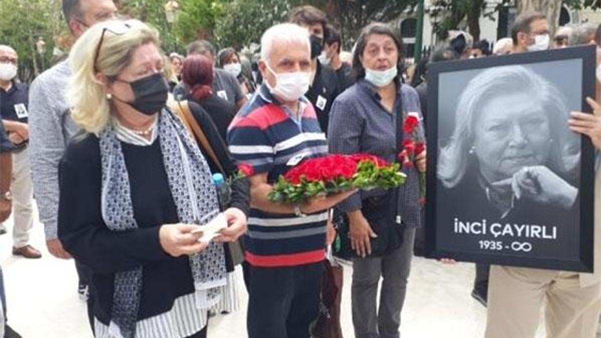 İnci Çayırlı son yolculuğuna uğurlandı