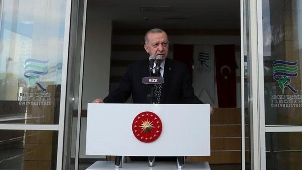 Cumhurbaşkanı Erdoğan: Amacımız yıl sonuna kadar tamamlamak