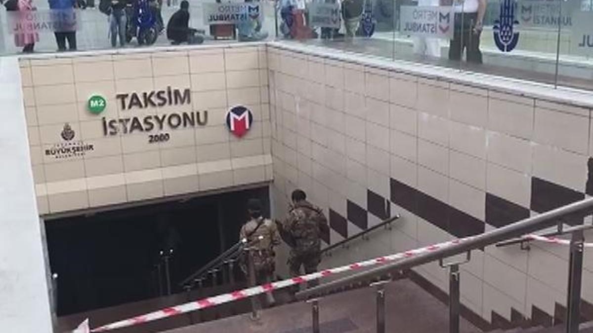 Taksim Metro İstasyonu'nda intihar girişimi! Seferler durduruldu