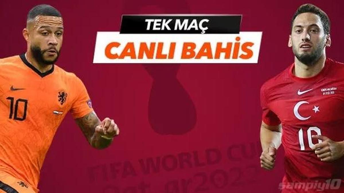 Hollanda - Türkiye maçı Tek Maç ve Canlı Bahis seçenekleriyle Misli.com’da