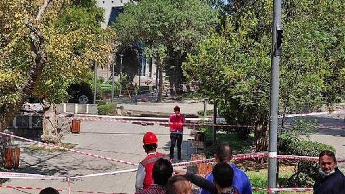Ankara'da metro inşaatında göçük
