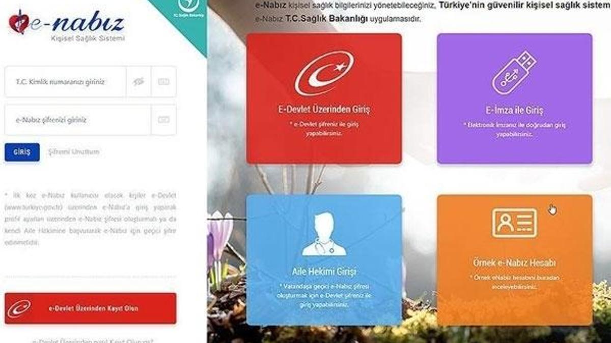 e-Nabız'da flaş gelişme! Ve değişti! T.C. kimlik numarası, doğum tarihi...