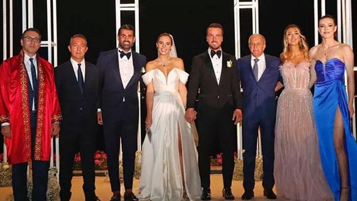 Fenerbahçeli Melih Mahmutoğlu dünyaevine girdi!
