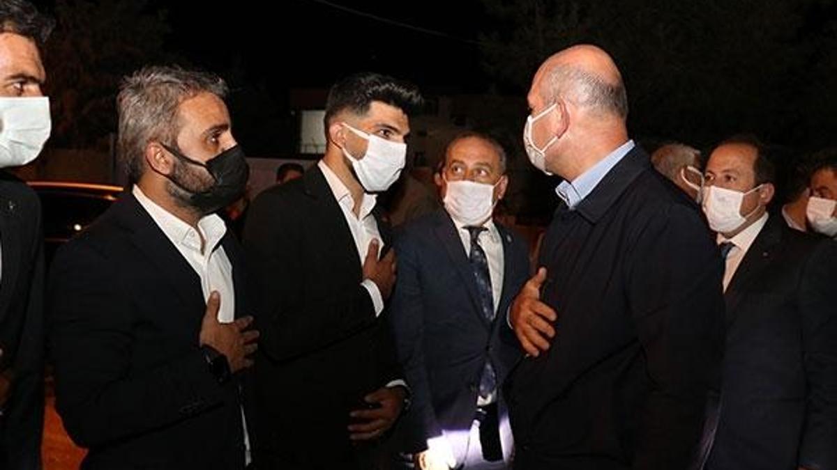 Bakan Soylu'dan zırhlı aracın çarpması sonucu çocuğunu kaybeden aileye taziye