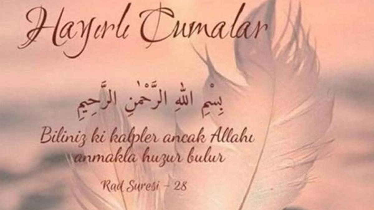 Cuma mesajları anlamlı sözler ve kısa, uzun, dualı en güzel Cuma mesajları ile Hayırlı Cumalar Cumanız mübarek olsun!