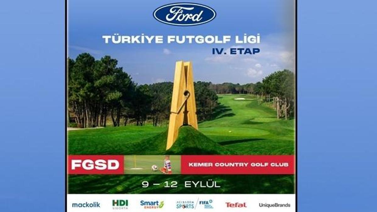 Futgolf 4. Etap Kemer Country Club’da
