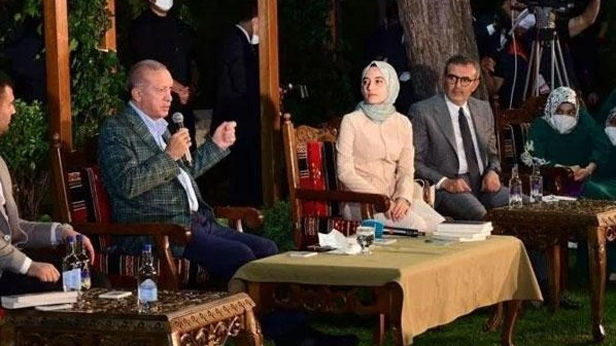 Cumhurbaşkanı Erdoğan, Kahramanmaraş'ta gençlerle buluştu