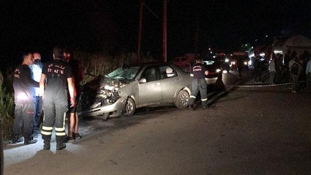 Tankere çarpan otomobildeki Kumsal yola fırladı: Aynı aileden 3 yaralı