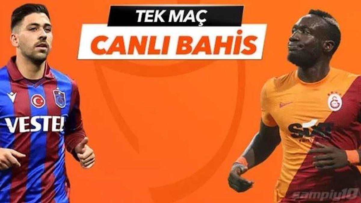 Trabzonspor-Galatasaray maçı canlı bahis seçeneğiyle Misli.com'da