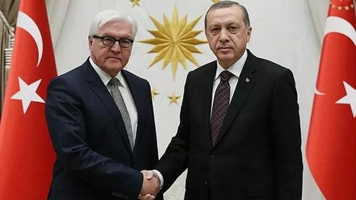Cumhurbaşkanı Erdoğan, Almanya Cumhurbaşkanı ile görüştü