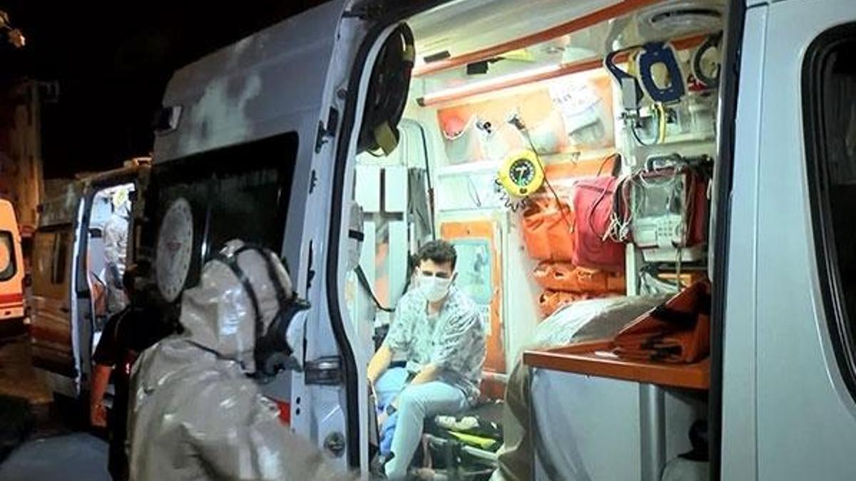 İstanbul'da klor gazı sızıntısından etkilenen 5 kişi hastaneye kaldırıldı