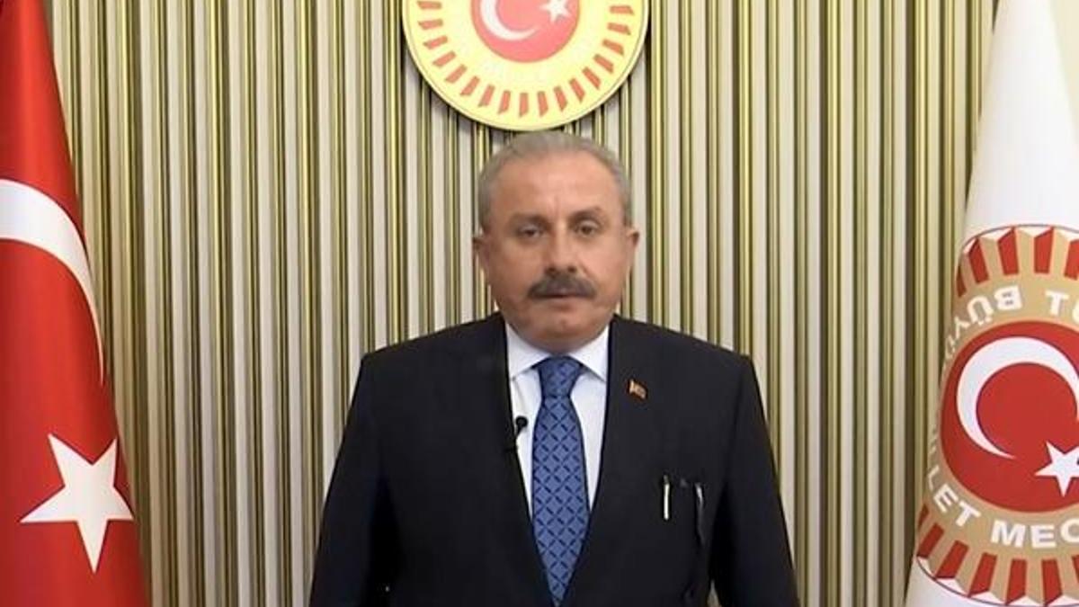TBMM Başkanı Şentop, Avrasya Medya Forumu'na video mesaj gönderdi