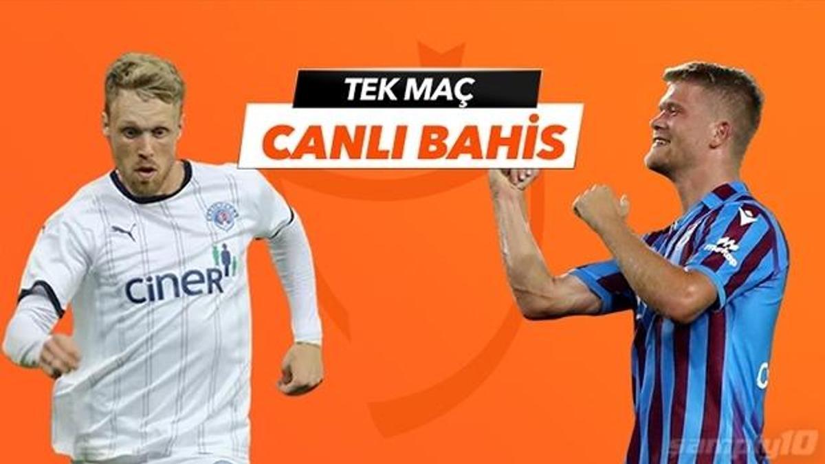 Misli.com'da Kasımpaşa - Trabzonspor maçı!