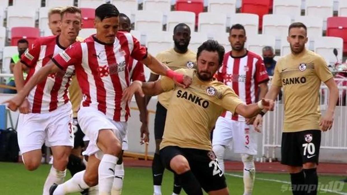 Sivasspor - Gaziantep FK maç sonucu: 1-1