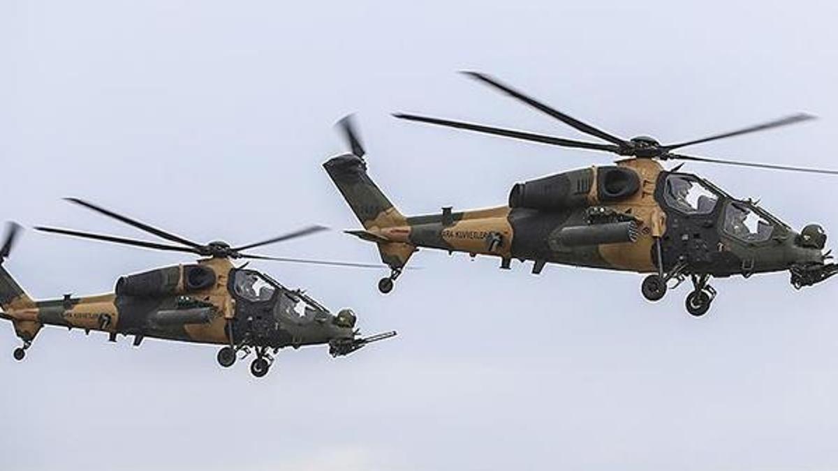 3 PKK'lı terörist ATAK helikopterleri tarafından etkisiz hale getirildi!