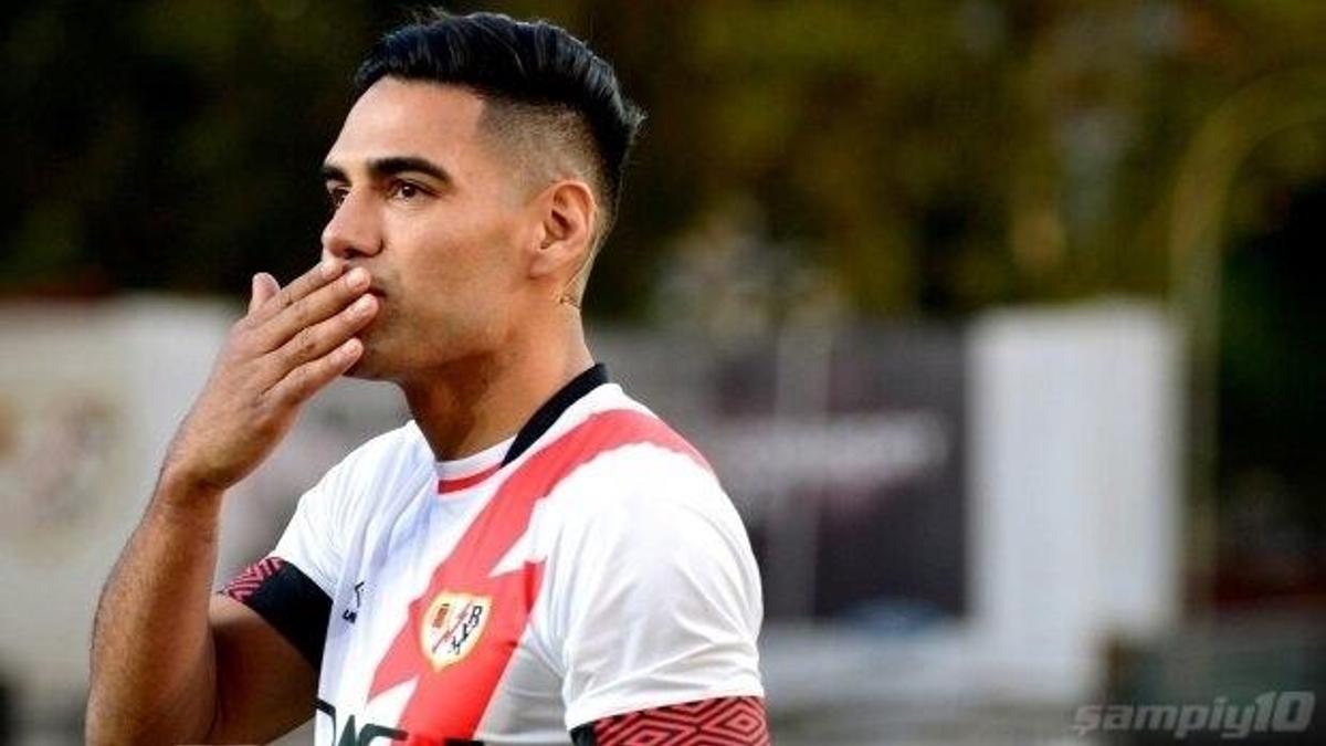 Rayo Vallecano Athletic Bilbao deplasmanına gitti Falcao işi bitirdi!