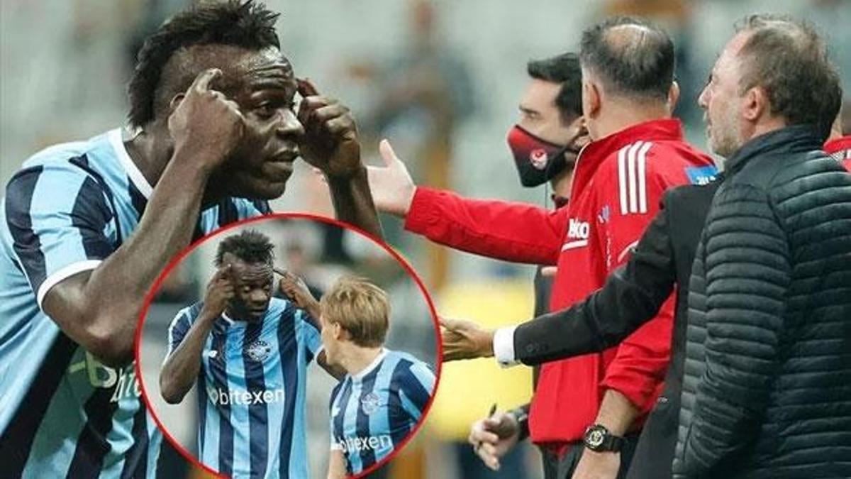 Beşiktaş'tan sert açıklama! Balotelli, hakem ve Rosier'e kırmızı kart...
