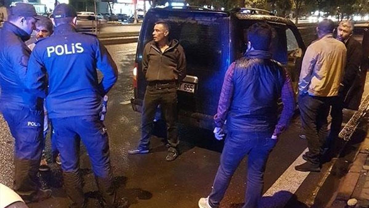Polise ateş açıp kaçan 3 şüpheliden biri vurularak yakalandı