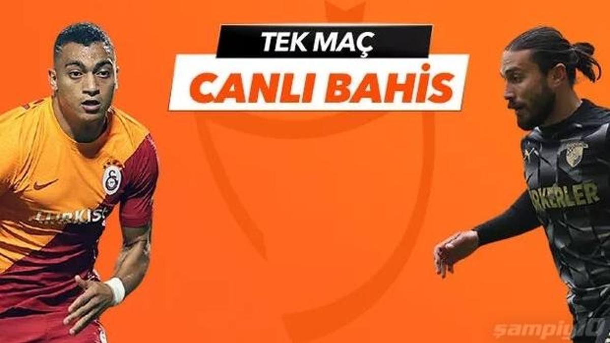 Galatasaray-Göztepe maçı Tek Maç ve Canlı Bahis seçenekleriyle Misli.com’da