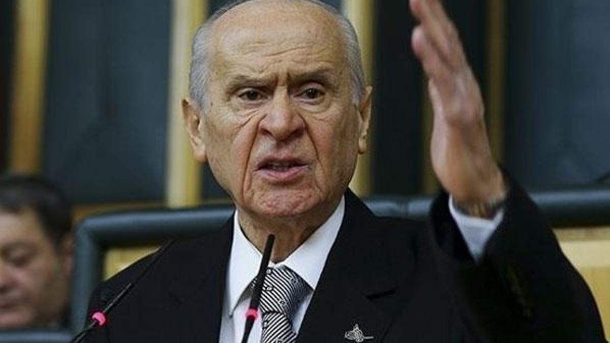 MHP lideri Bahçeli'den sert tepki: 'Korkunç bir yanlış, korkak bir saptırmadır'