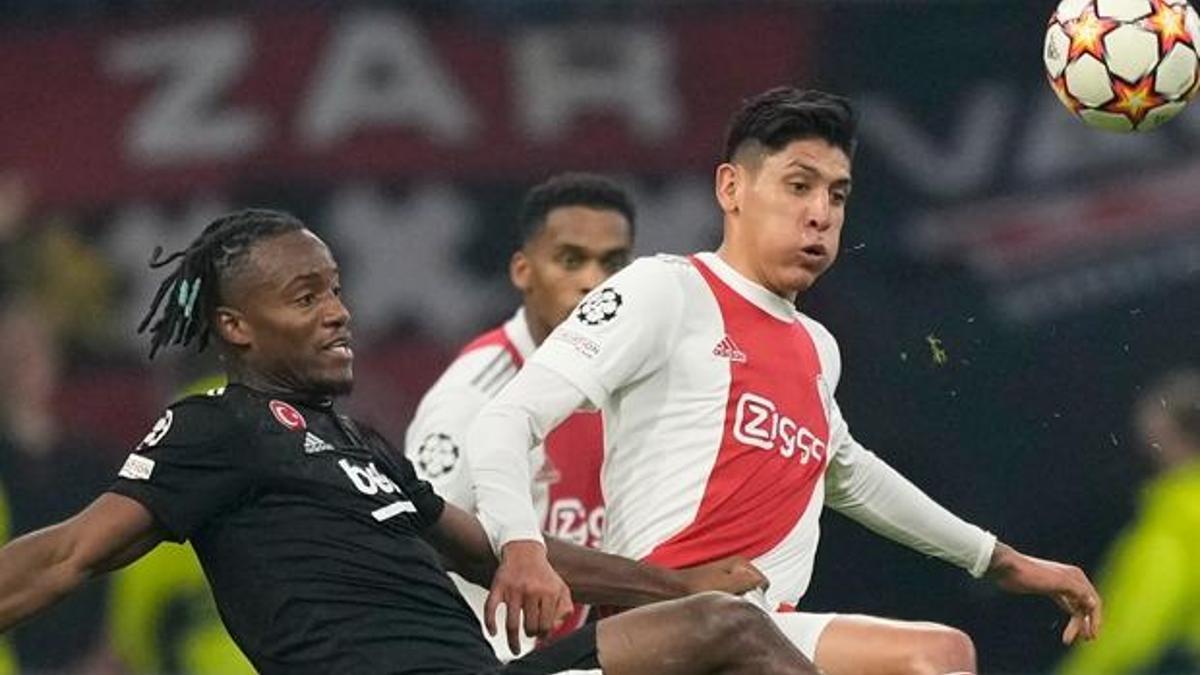 Beşiktaş, Ajax'a 2-0 mağlup oldu